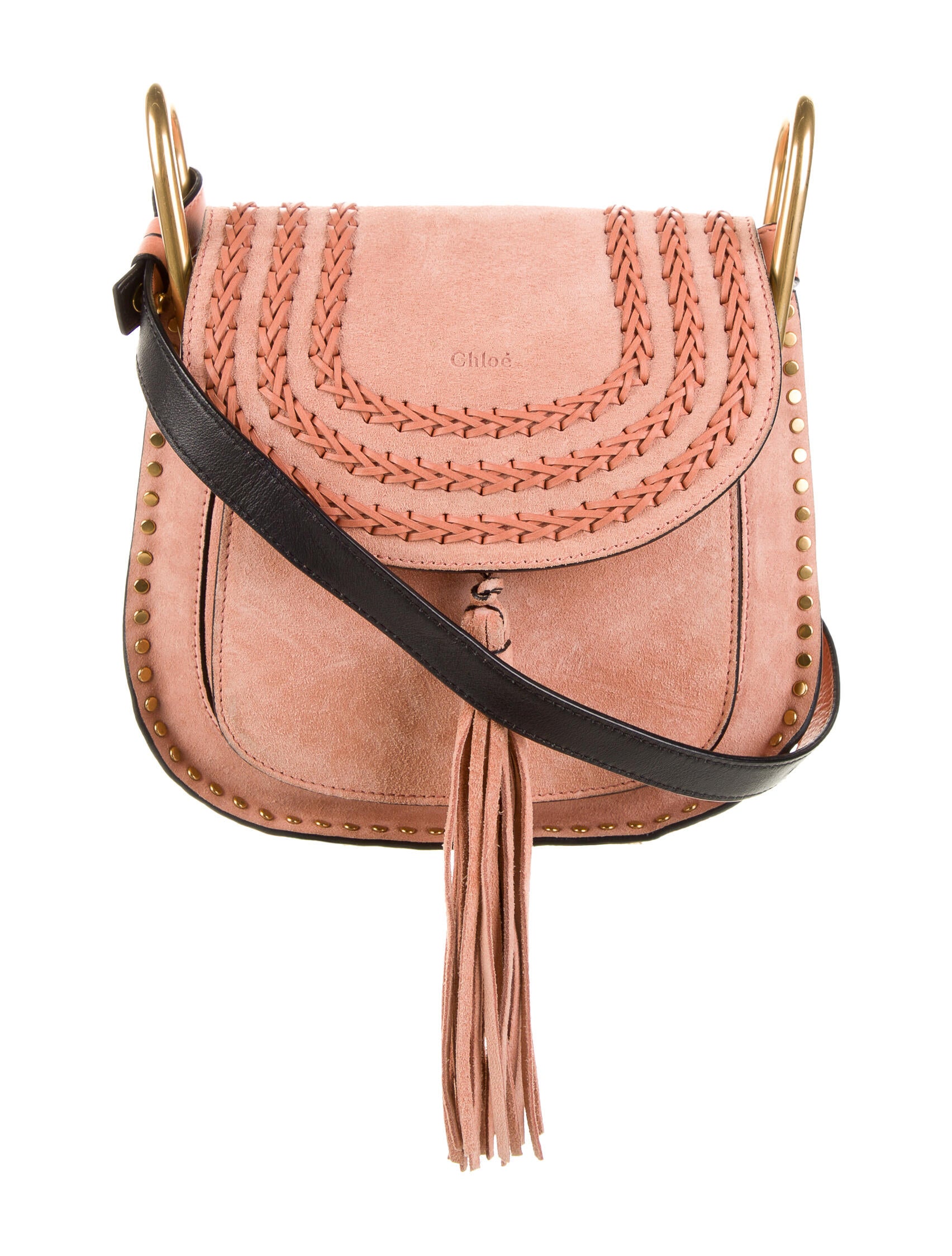 【OVHEE】Chloe Suede bag 3Colors CHLOE Calfskin Suede Medium Pixie Shoulder Bag Tan 1300491