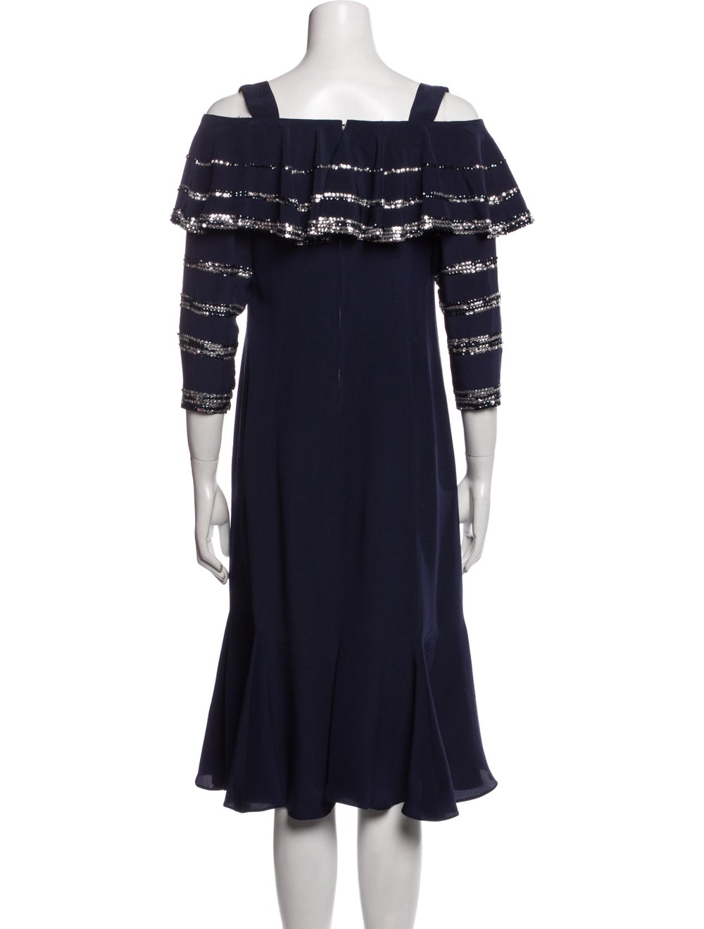 Chloé Off-The-Shoulder Midi Length Dress - image 3