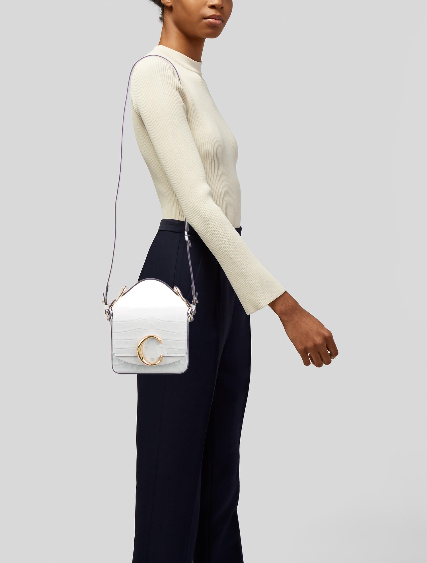 Chloé Crossbody Bag White Crossbody Bags, Handbags CHL220521 The