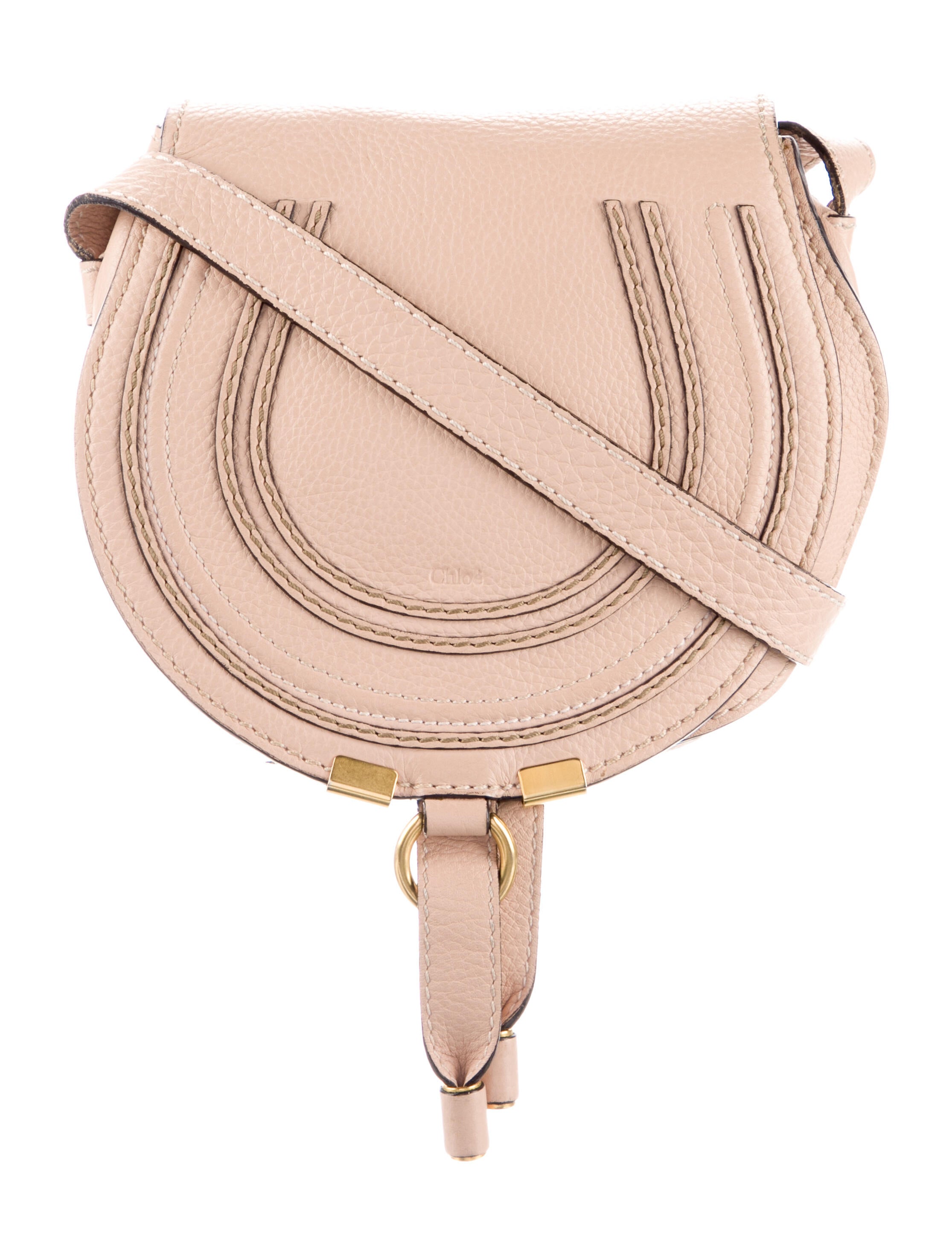 Chloé Embossed Mini Crossbody Bag Pink Crossbody Bags, Handbags CHL186377 The RealReal