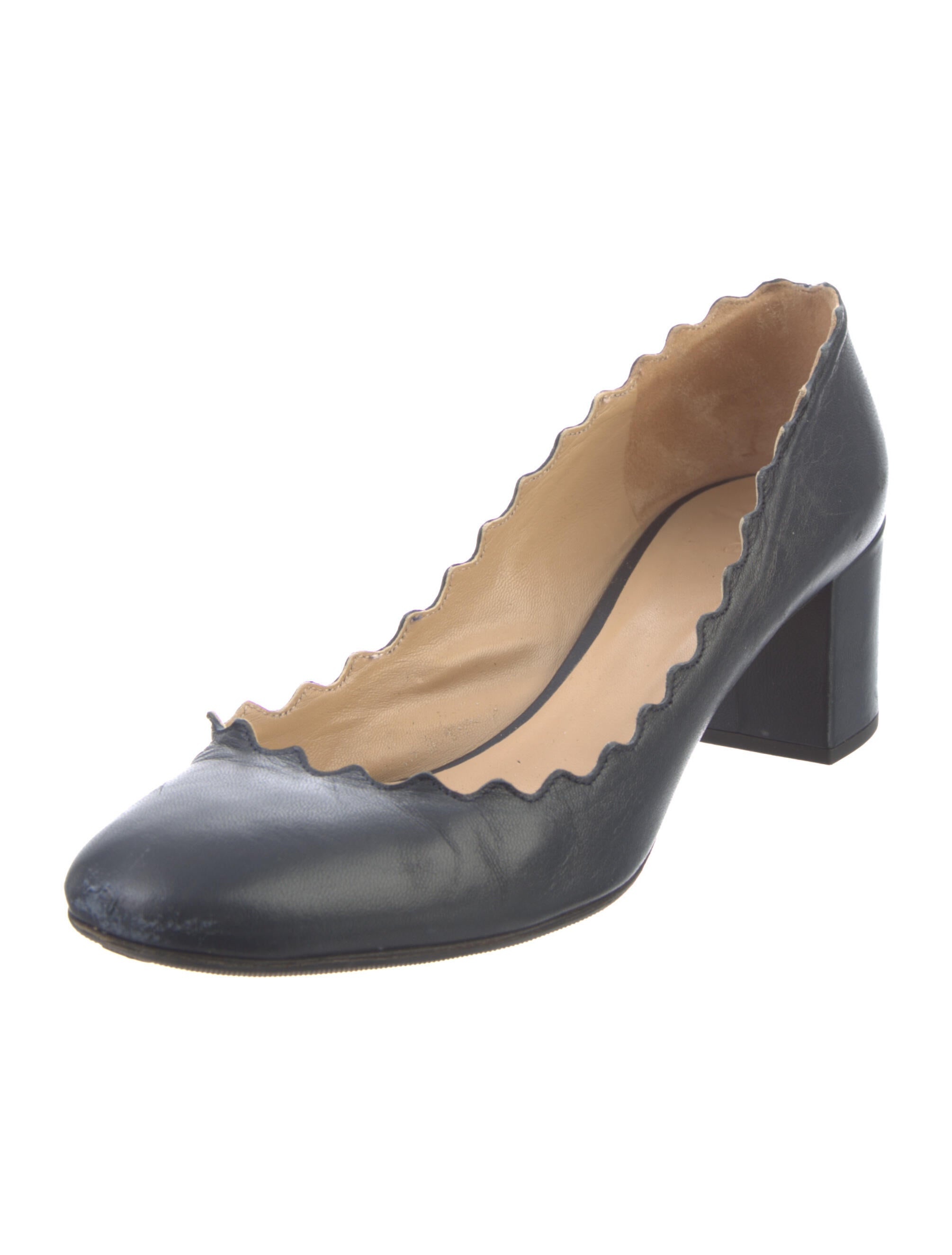 marcia heeled clog pumps
