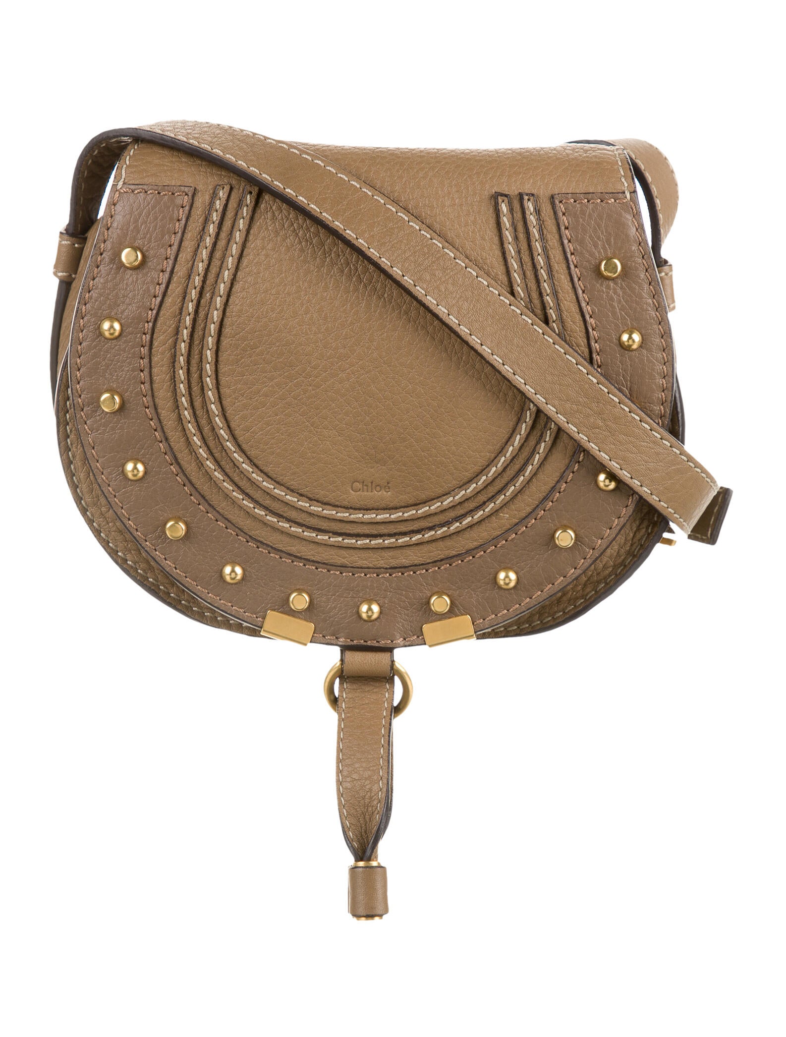 Chloé Mini Faye Crossbody Bag Brown Crossbody Bags, Handbags