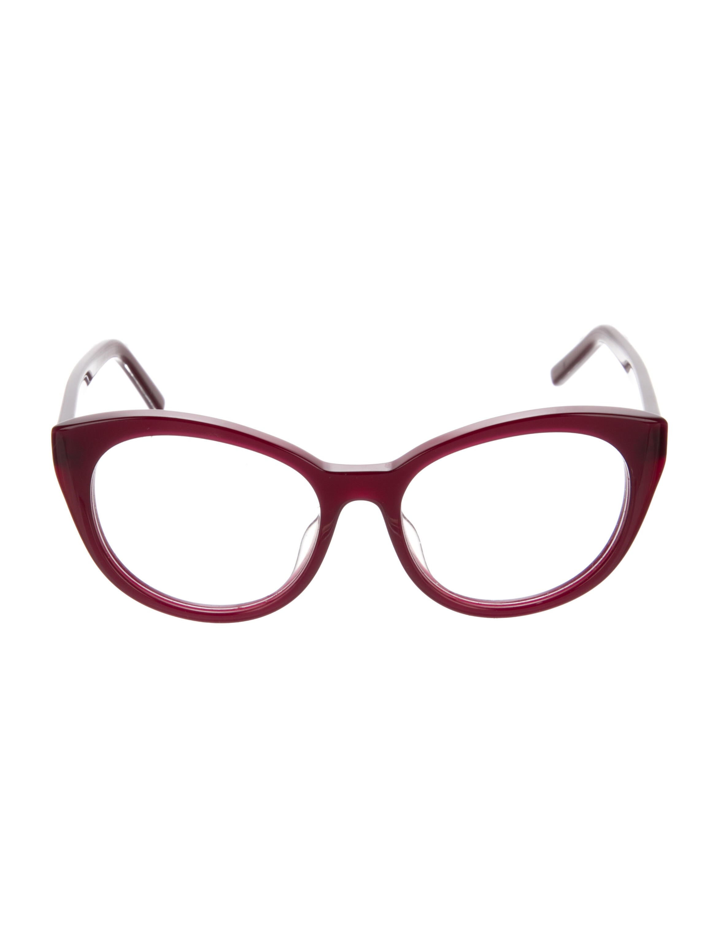 Chrome Hearts Va Jay Jay CatEye Eyeglasses Red Eyeglasses