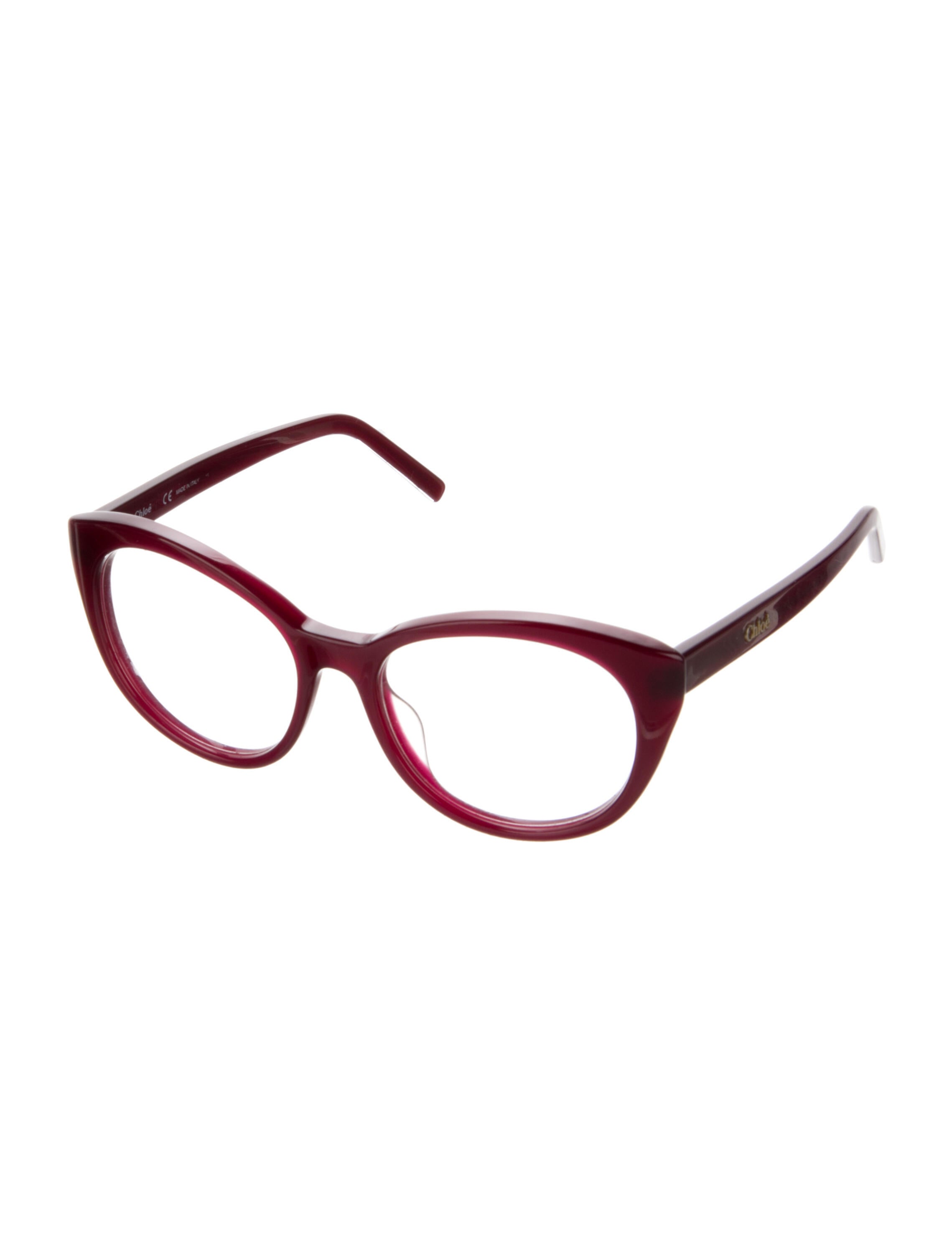Chrome Hearts Va Jay Jay CatEye Eyeglasses Red Eyeglasses