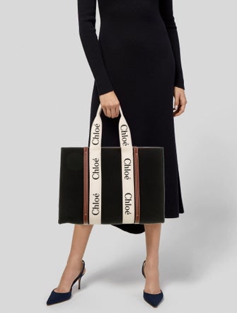 Chloé Large Woody Tote