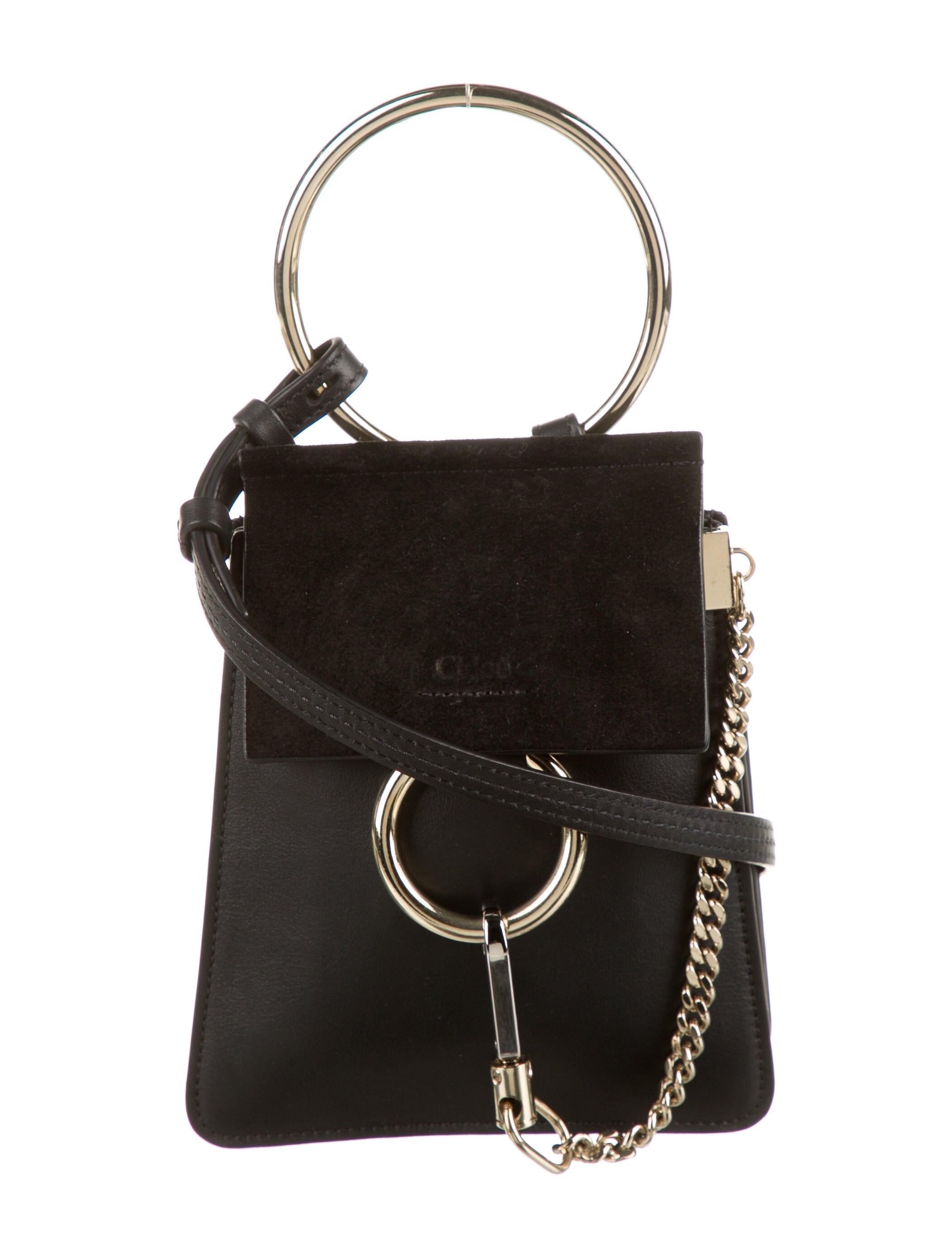 Chloé Leather Crossbody Bag Black Crossbody Bags, Handbags