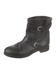 Chloé Leather Moto Boots