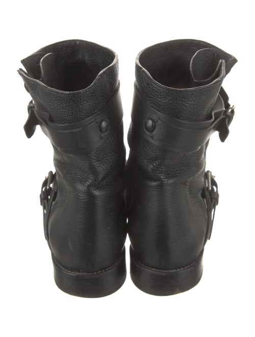 Chloé Leather Moto Boots