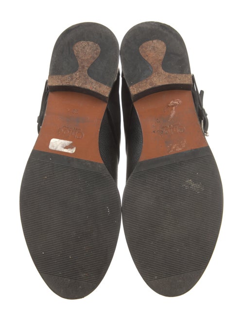 Chloé Leather Moto Boots