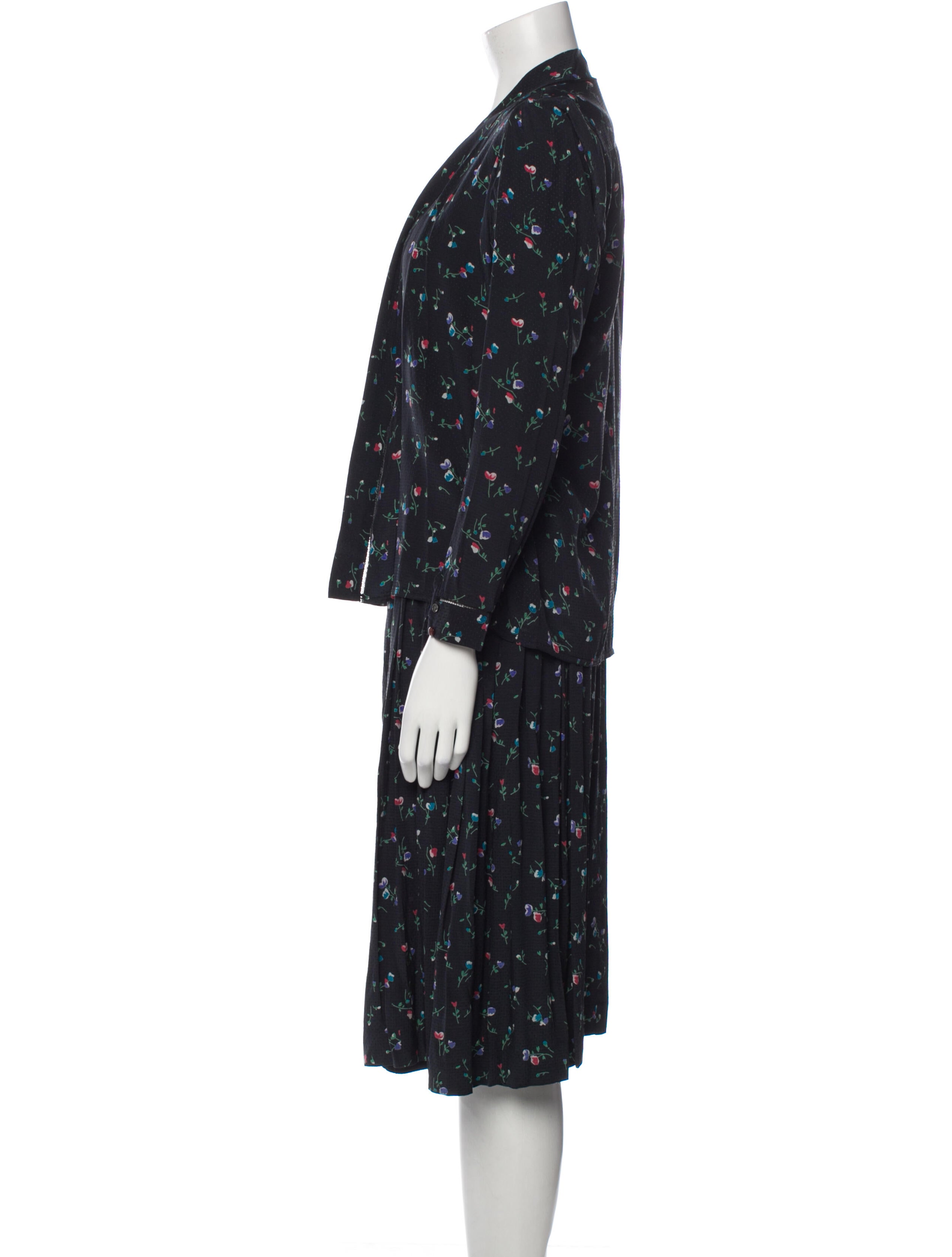 Chloé Vintage 1970's Skirt Set