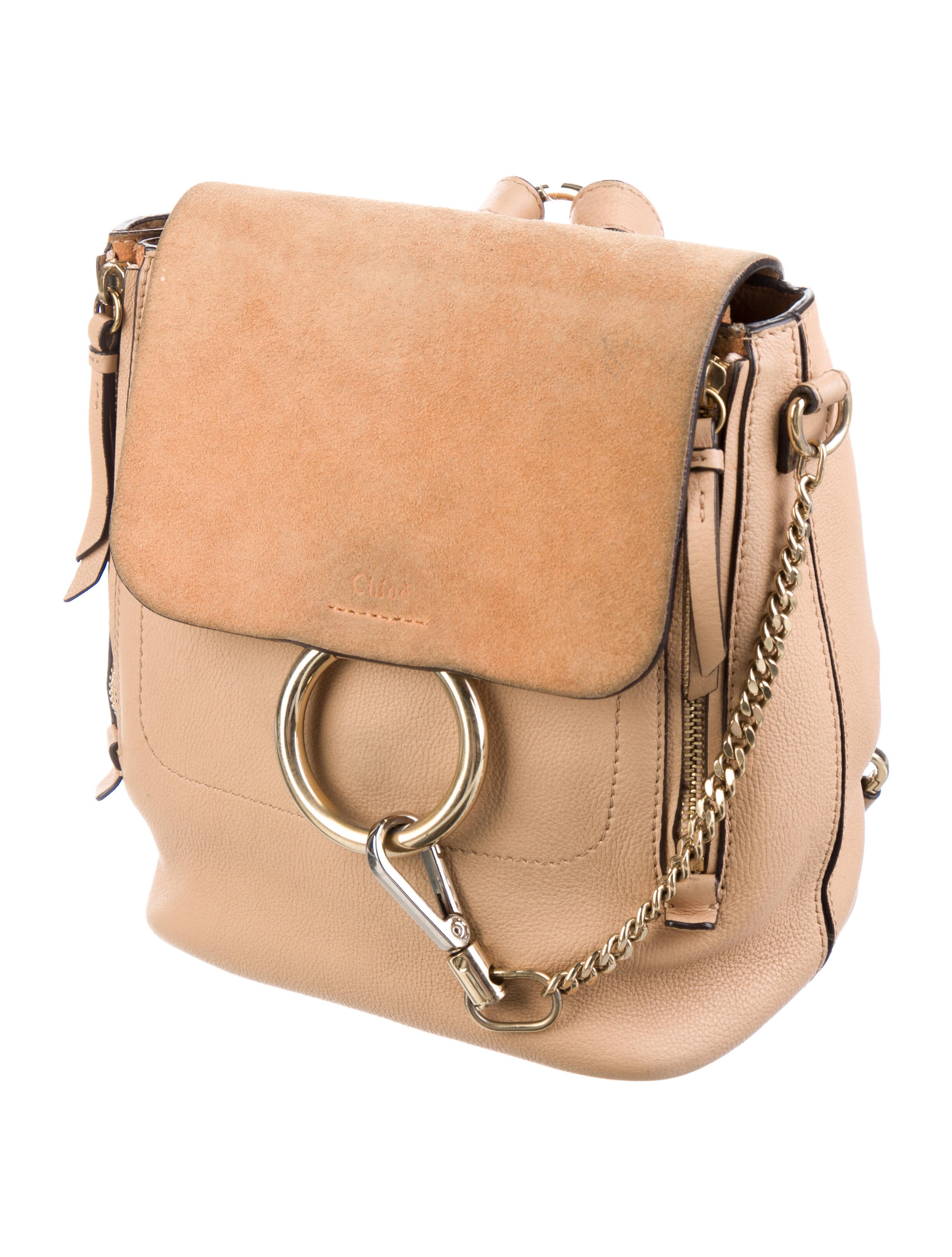 Chloé Leather Faye Backpack