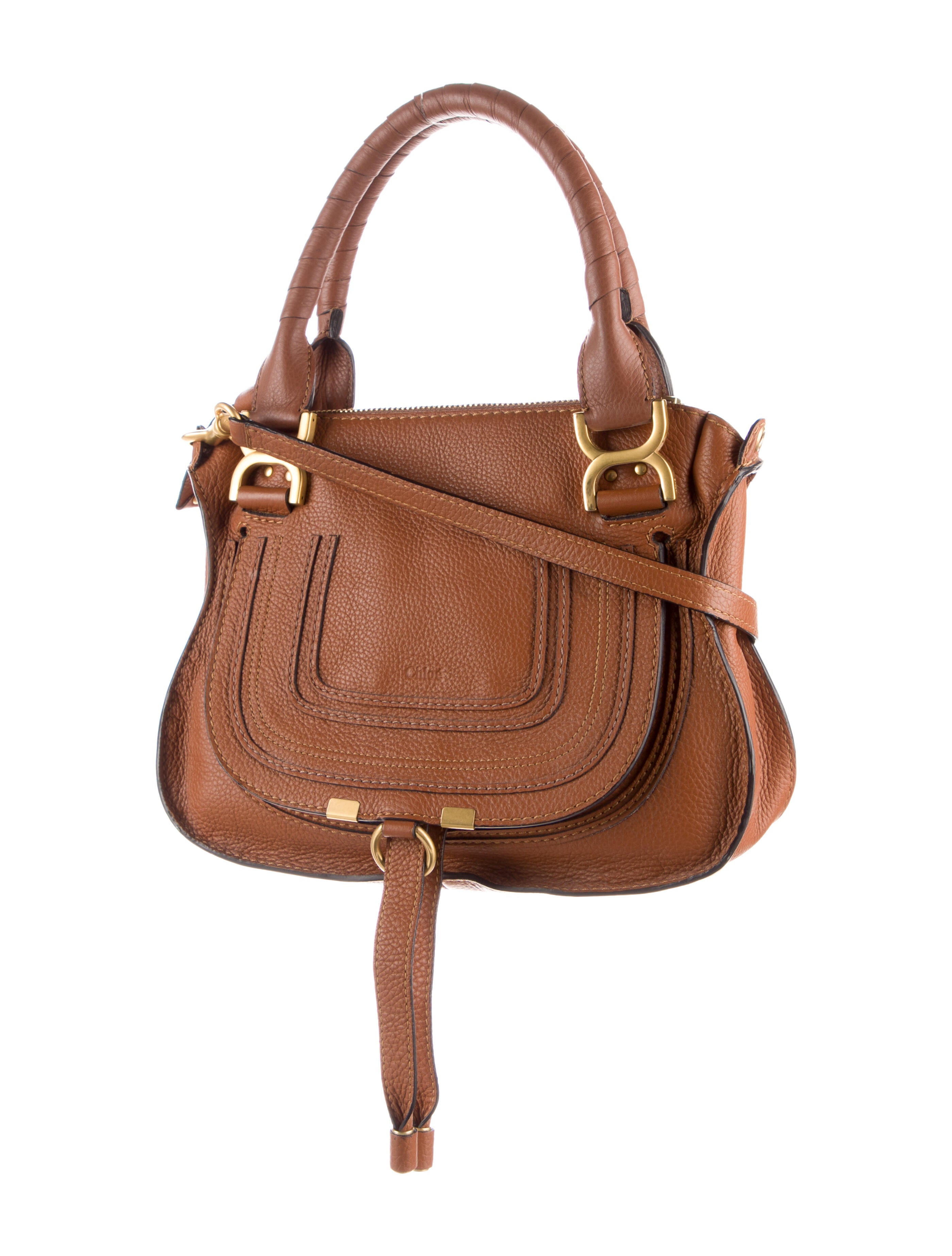 Chloé SuedeTrimmed Crossbody Bag Brown Crossbody Bags, Handbags