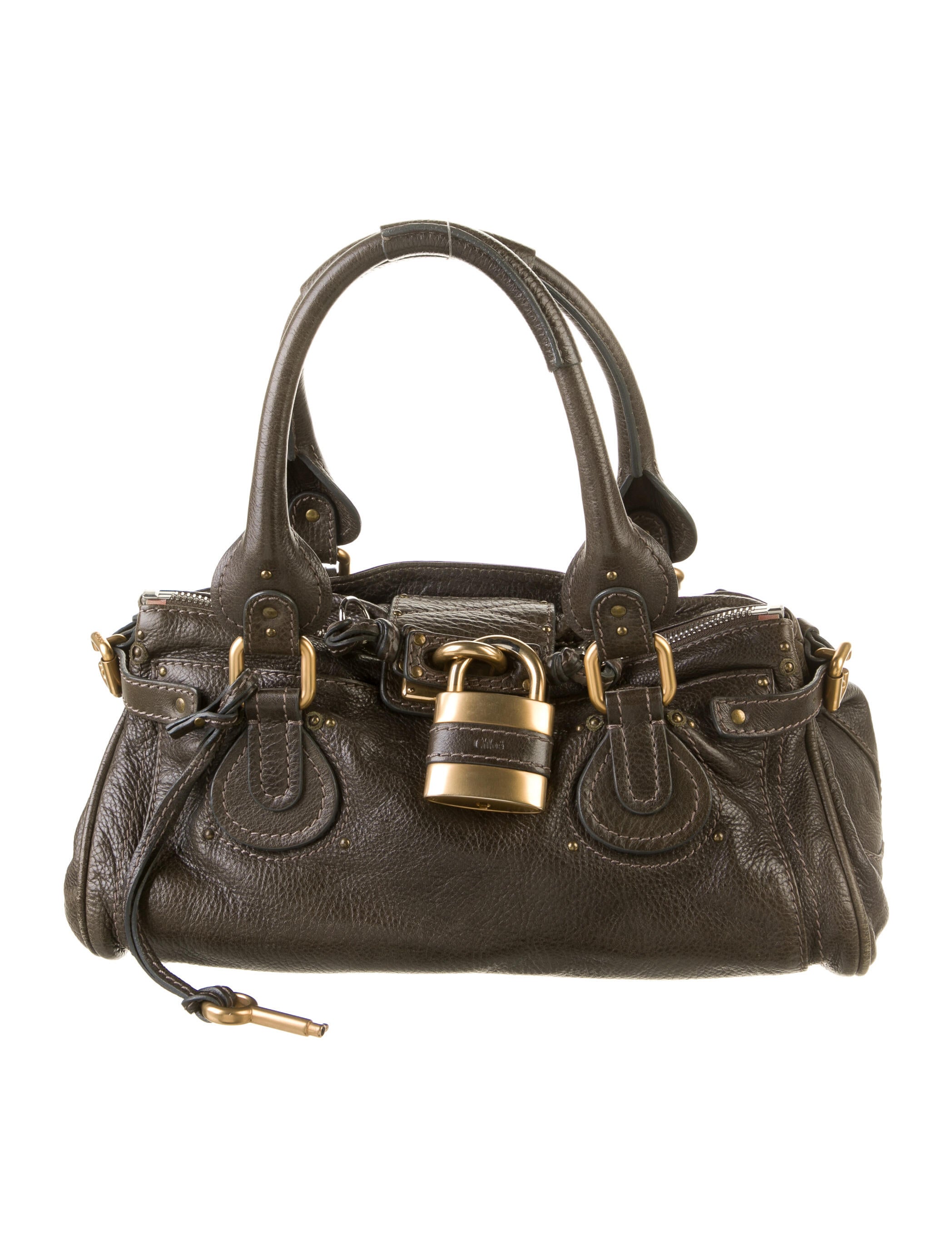 Chloé Chloe Leather Paddington Shoulder bag - Brown Shoulder Bags
