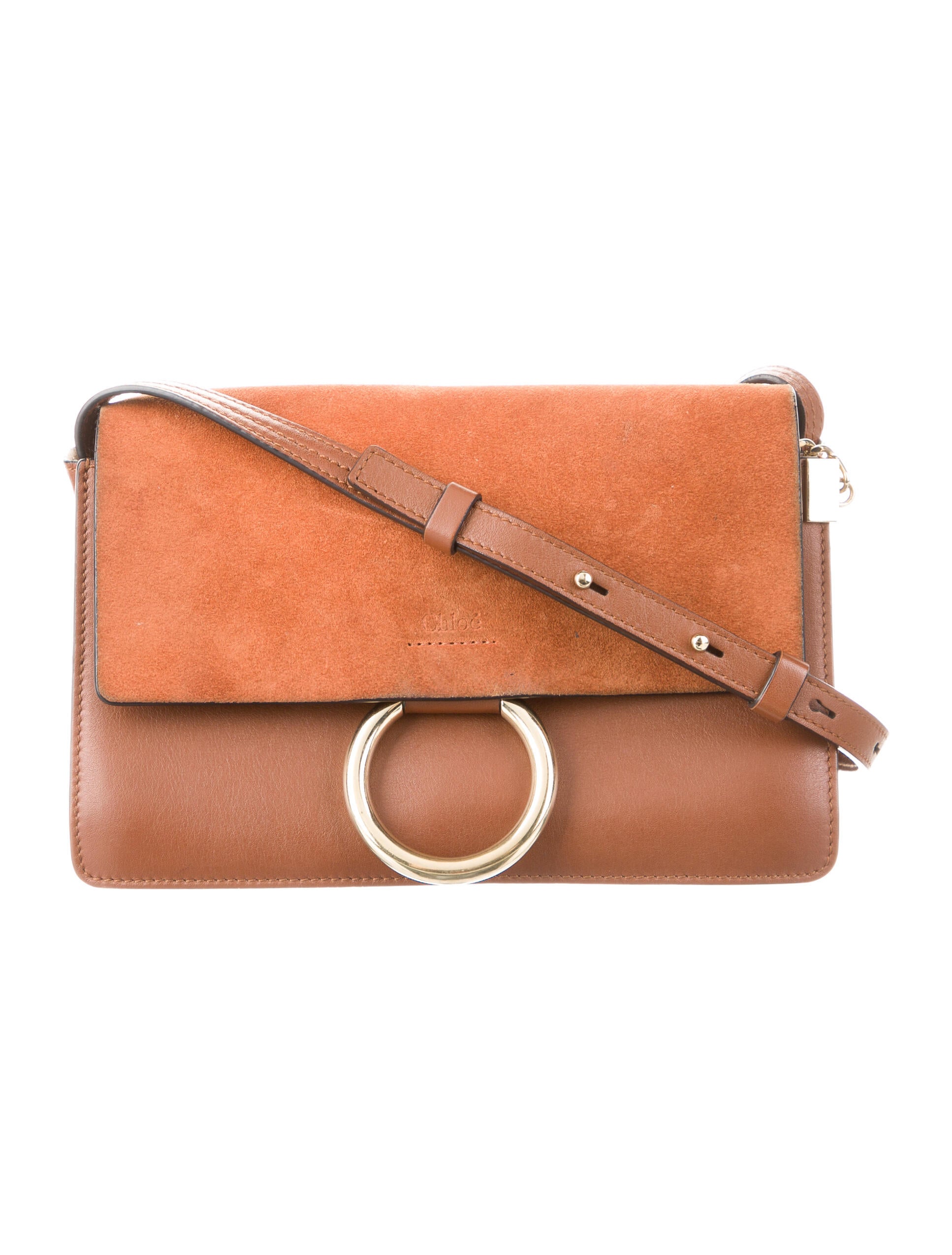 Chloé Leather Crossbody Bag Brown Crossbody Bags, Handbags