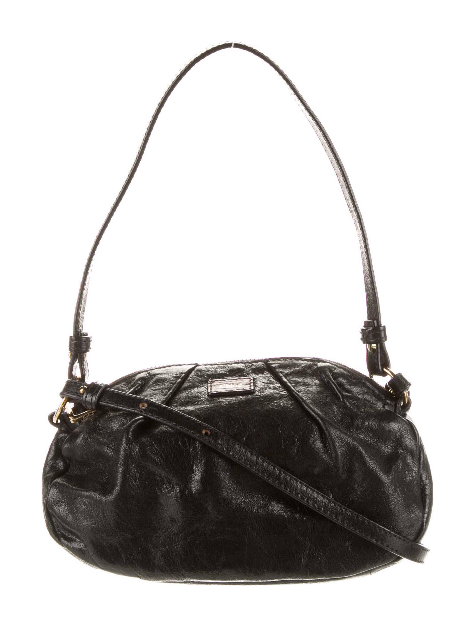 Chloé Leather Crossbody Bag Black Crossbody Bags, Handbags
