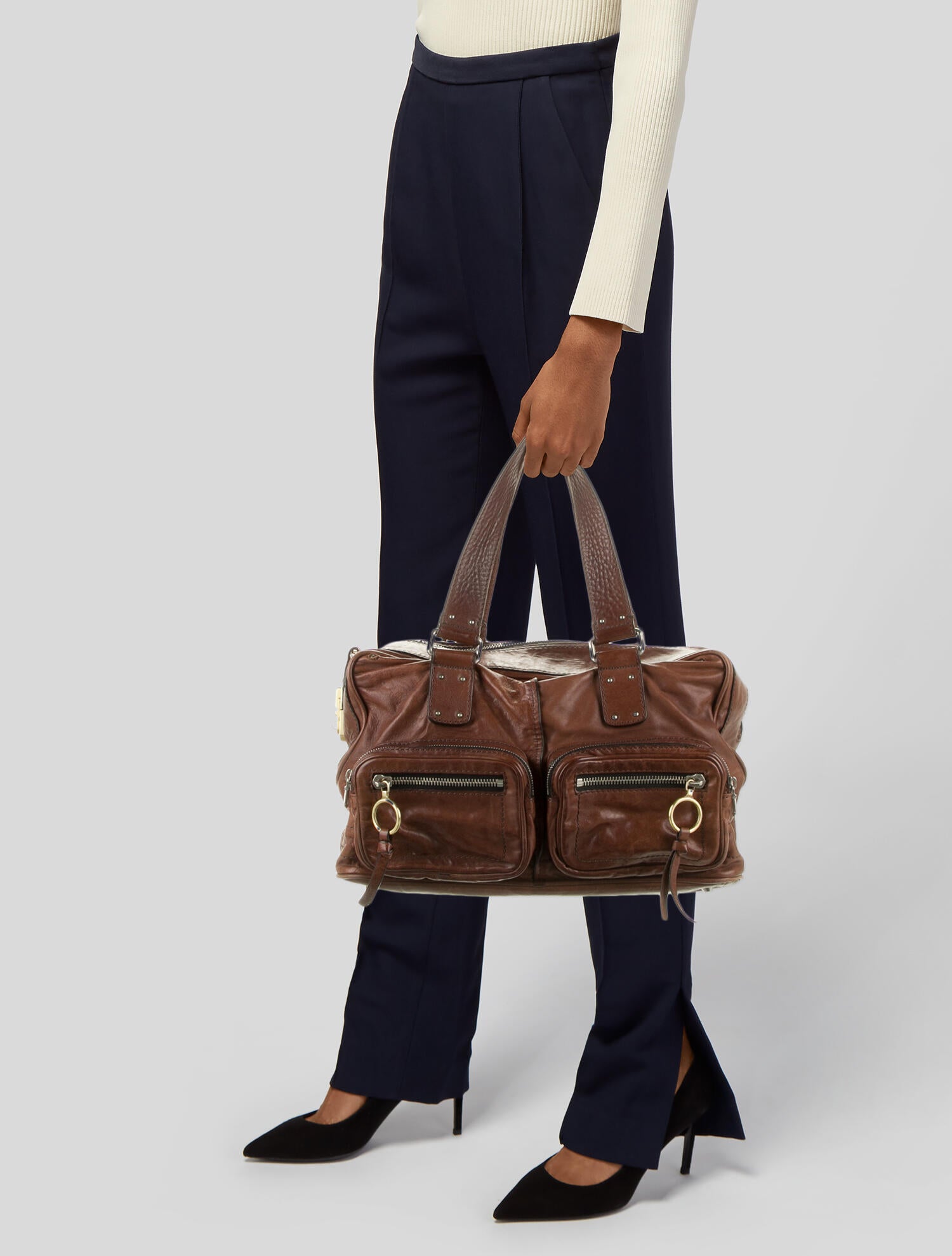 Chloé Gold Leather Betty Shoulder Bag main image 1