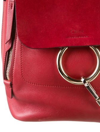 Chloé Large Leather Faye Backpack