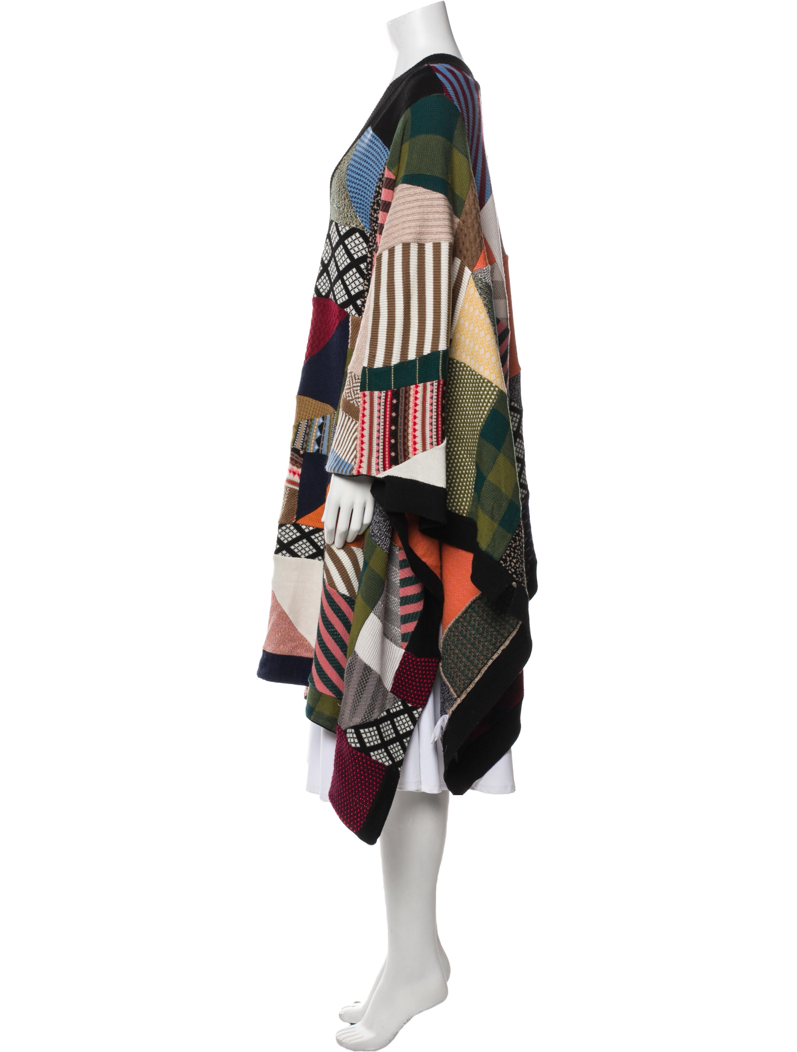 Chloé Printed Poncho
