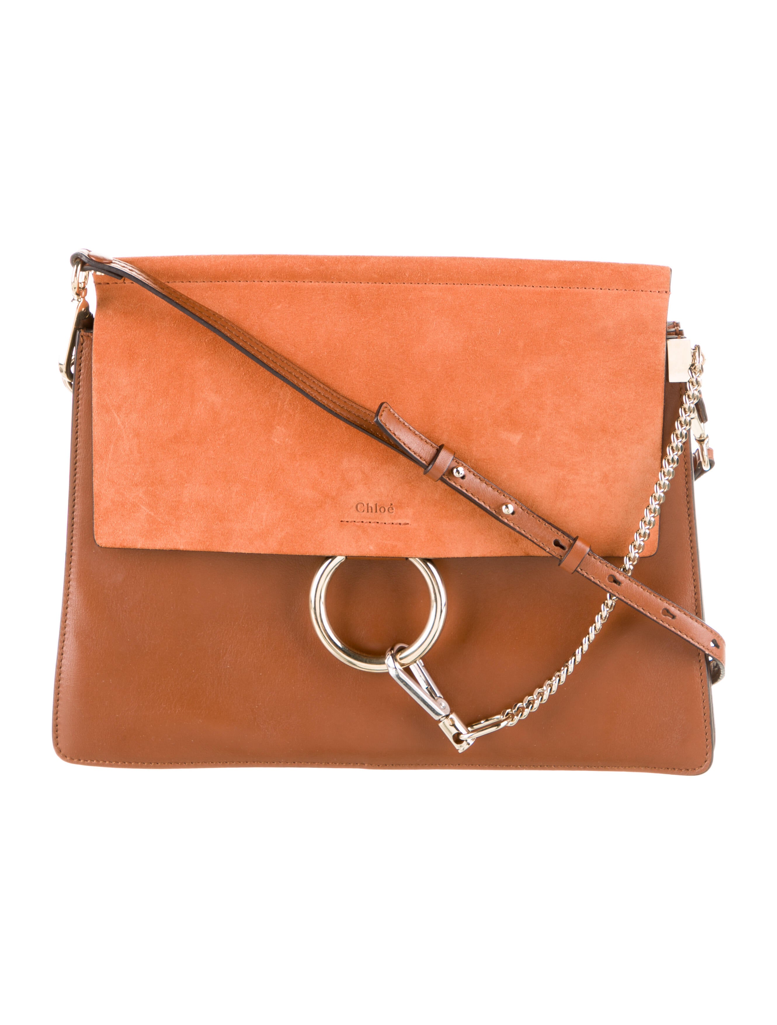 Chloé Faye Shoulder Bag Brown Shoulder Bags, Handbags CHL261634