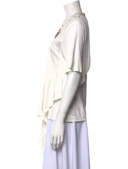 Chloé Graphic Print Crew Neck T-Shirt