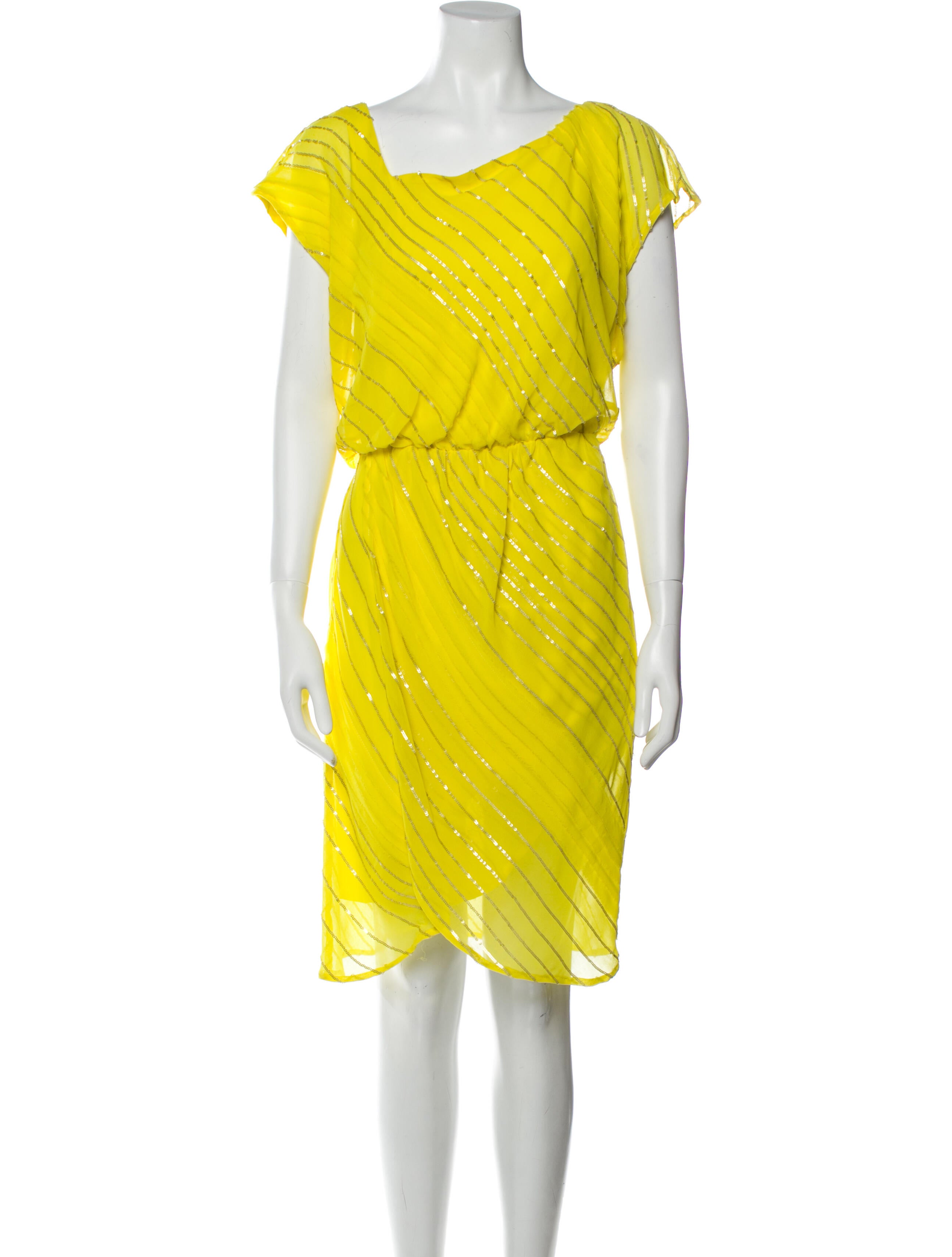 Chloé Silk Knee-Length Dress