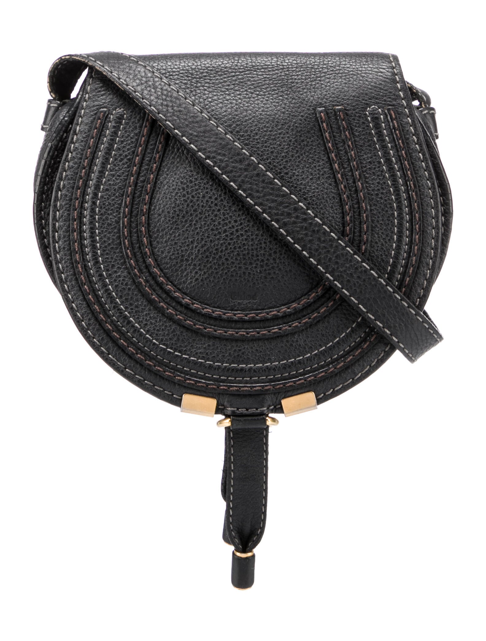Chloé Marcie Crossbody Bag Black Crossbody Bags, Handbags CHL271611
