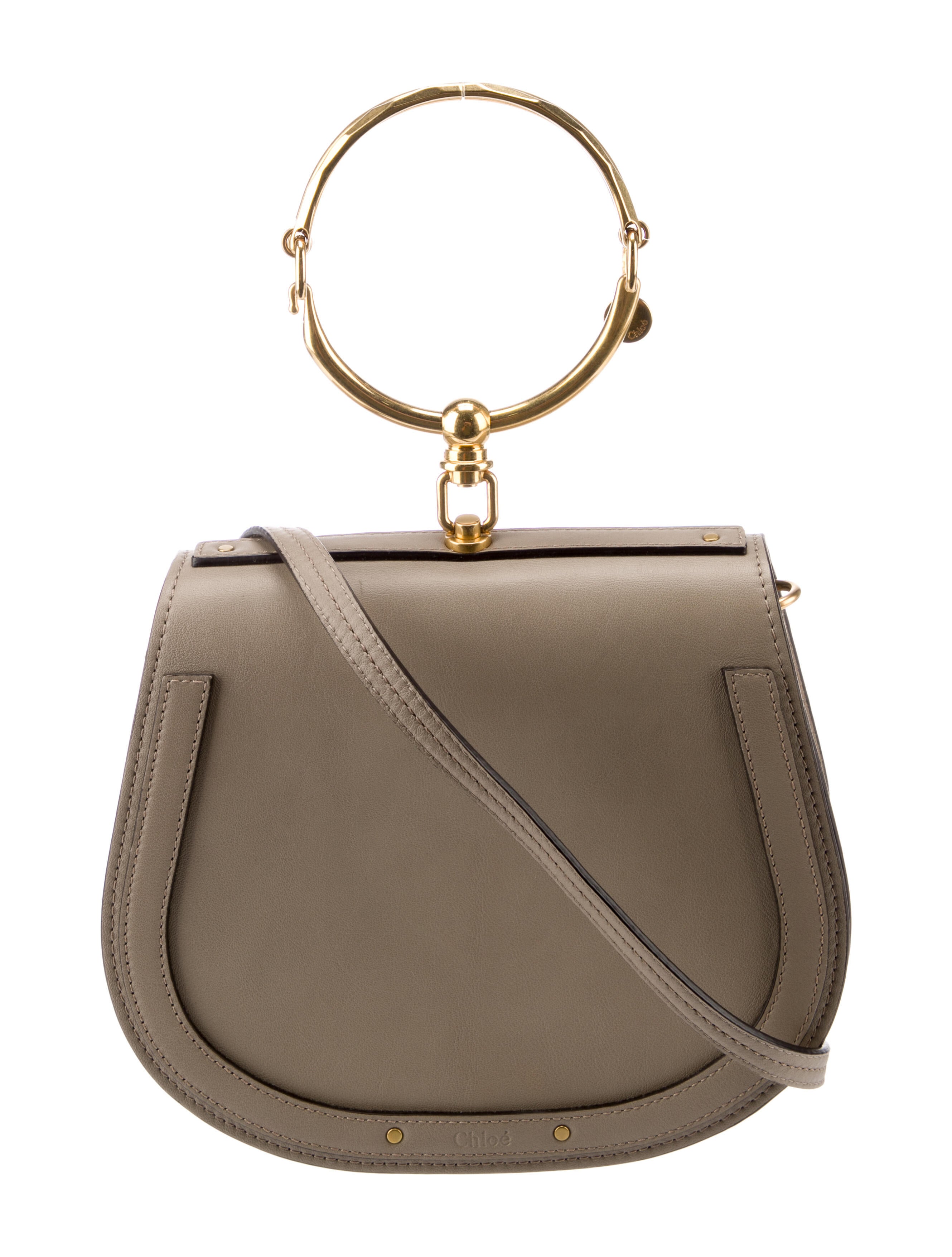 Chloé Nile Crossbody Bag Grey Crossbody Bags, Handbags CHL272004