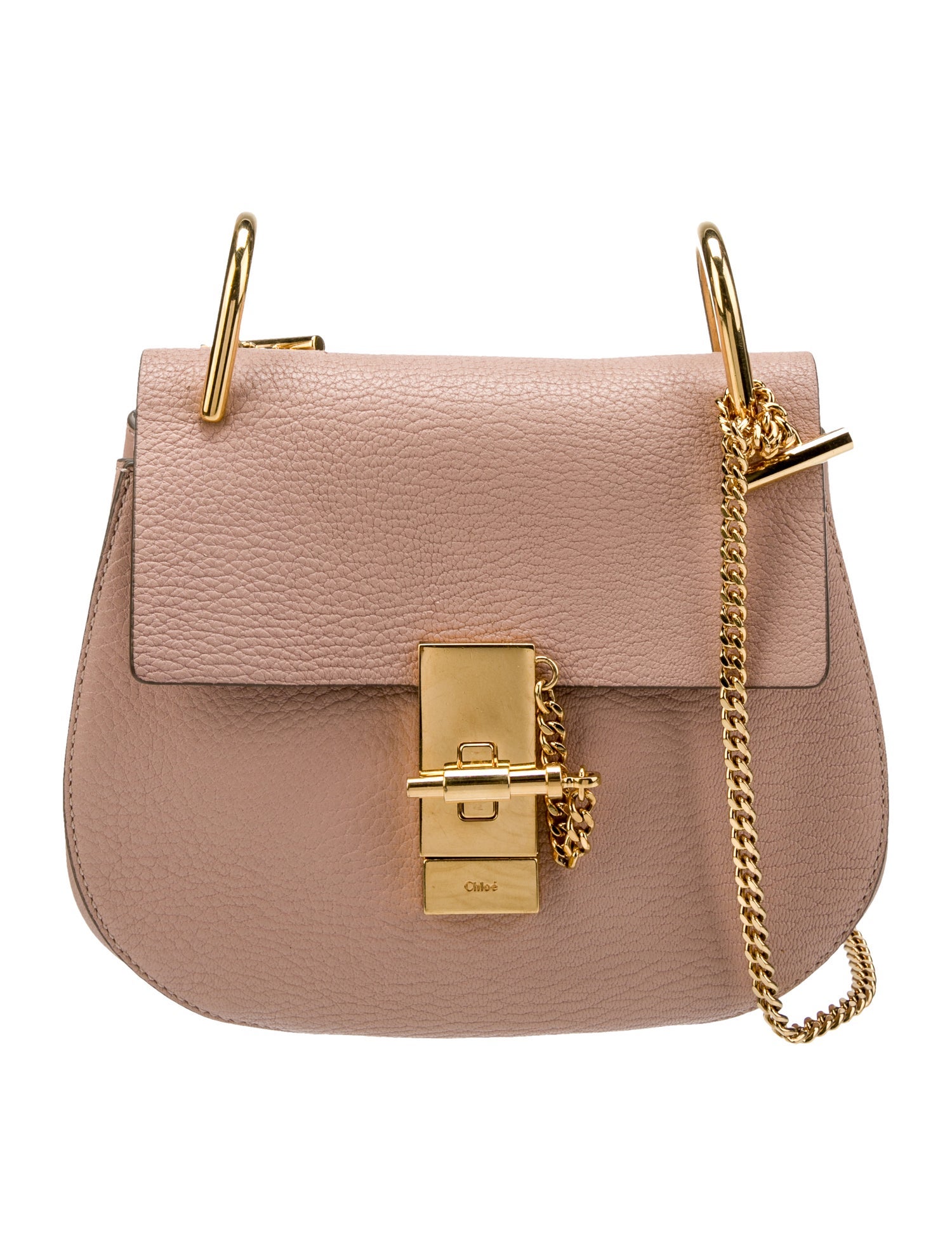 Chloé Drew Crossbody Bag Pink Crossbody Bags, Handbags CHL280737