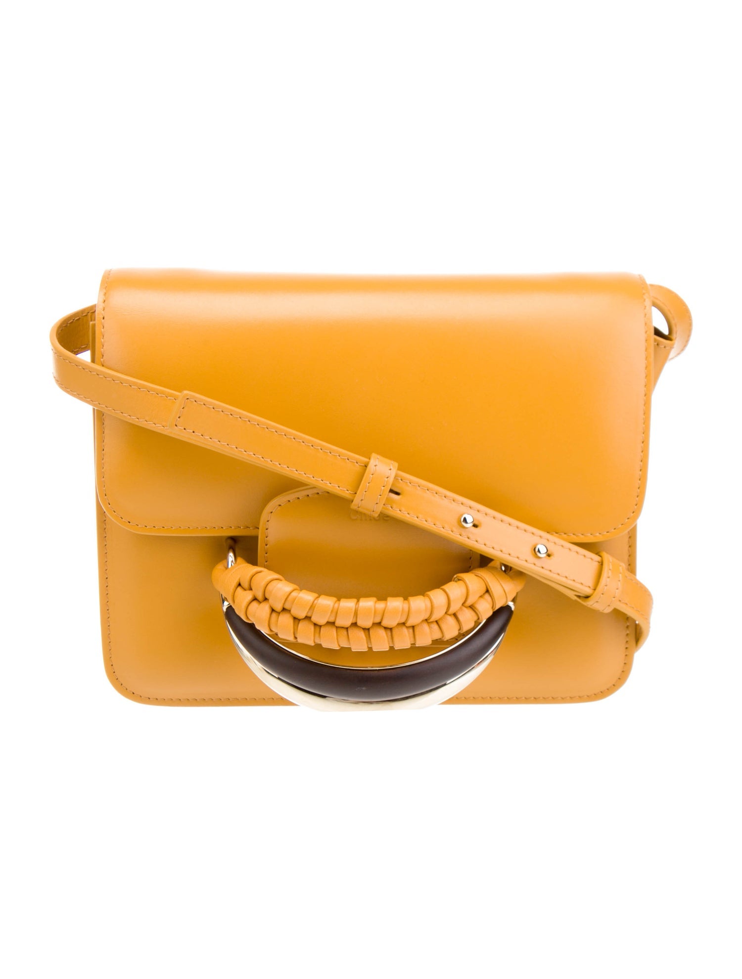Chloé Kattie Crossbody Bag w/ Tags Yellow Crossbody Bags, Handbags