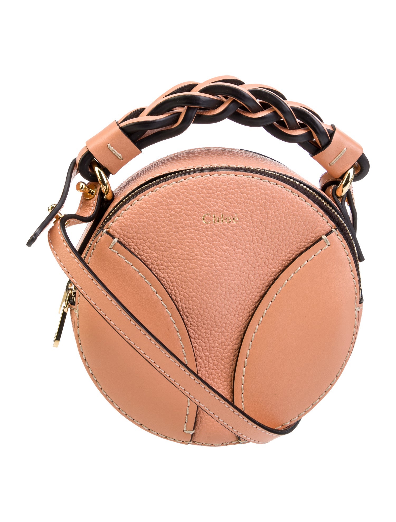 Chloé Leather Crossbody Bag Pink Crossbody Bags, Handbags CHL283947