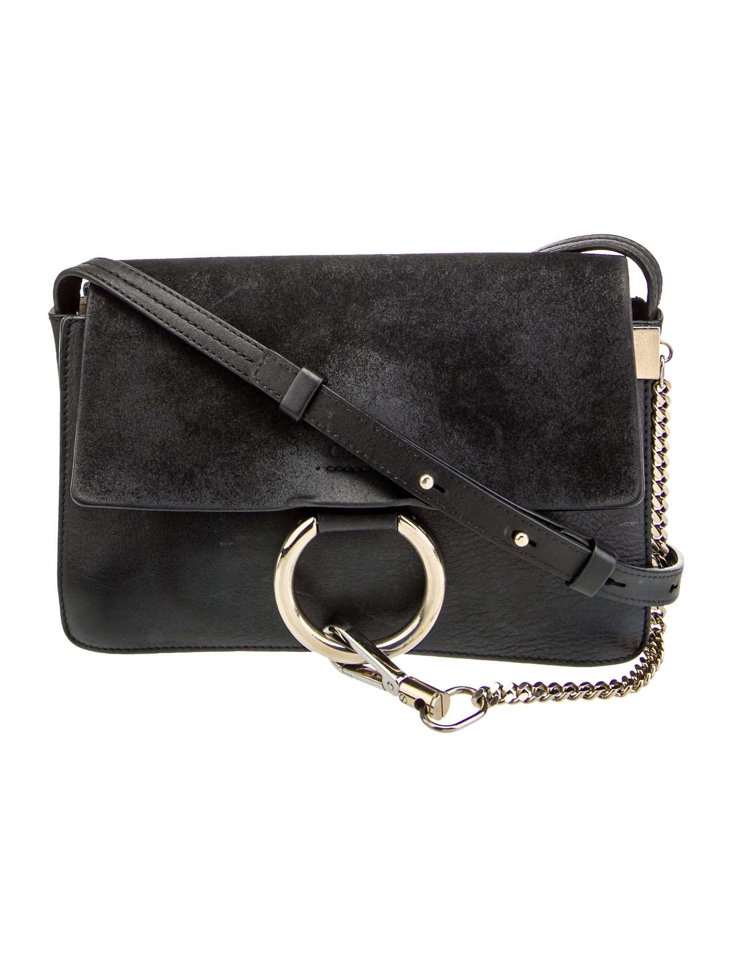 Chloé Faye Crossbody Bag Black Crossbody Bags, Handbags CHL284565