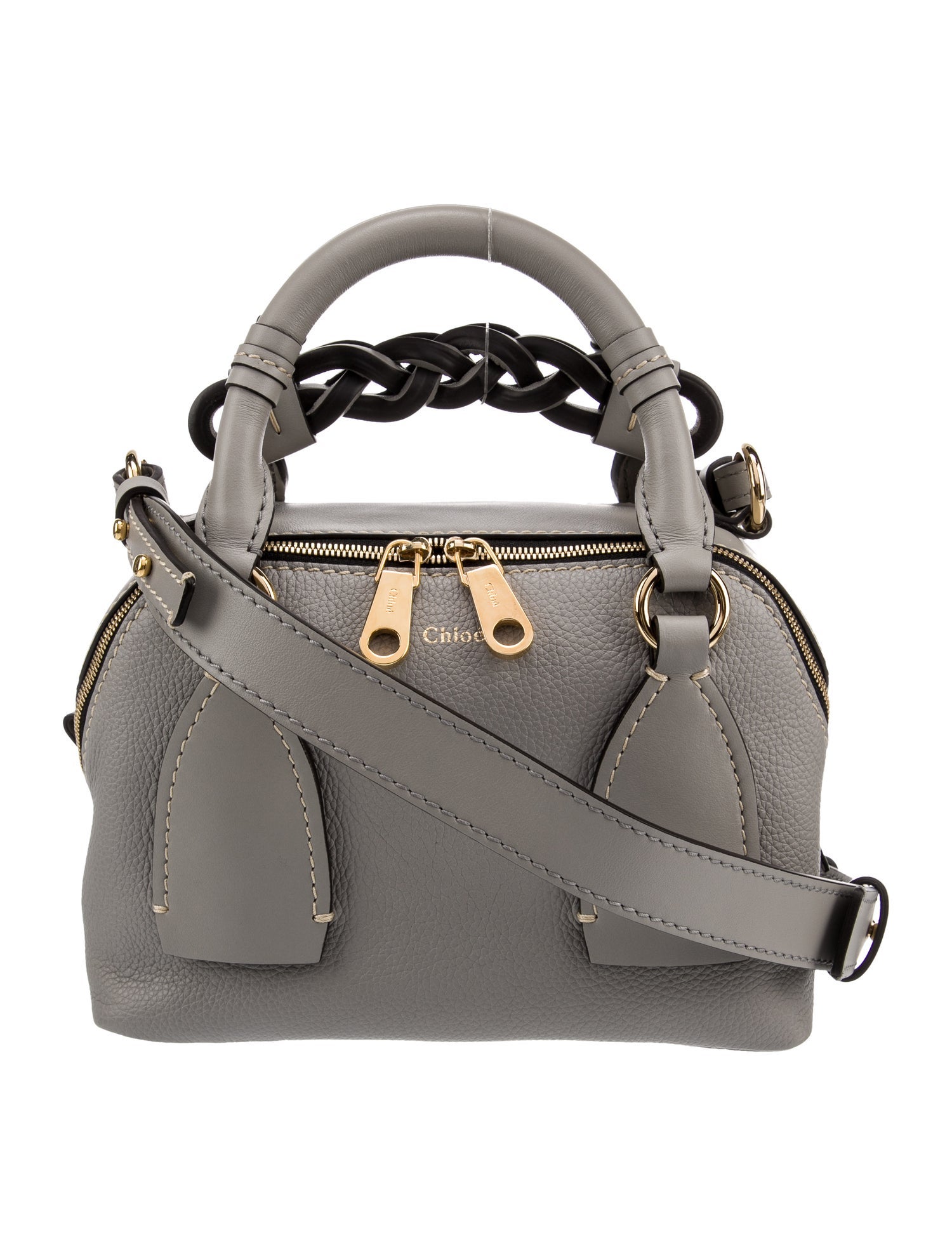 Chloé Small Daria Leather Bag