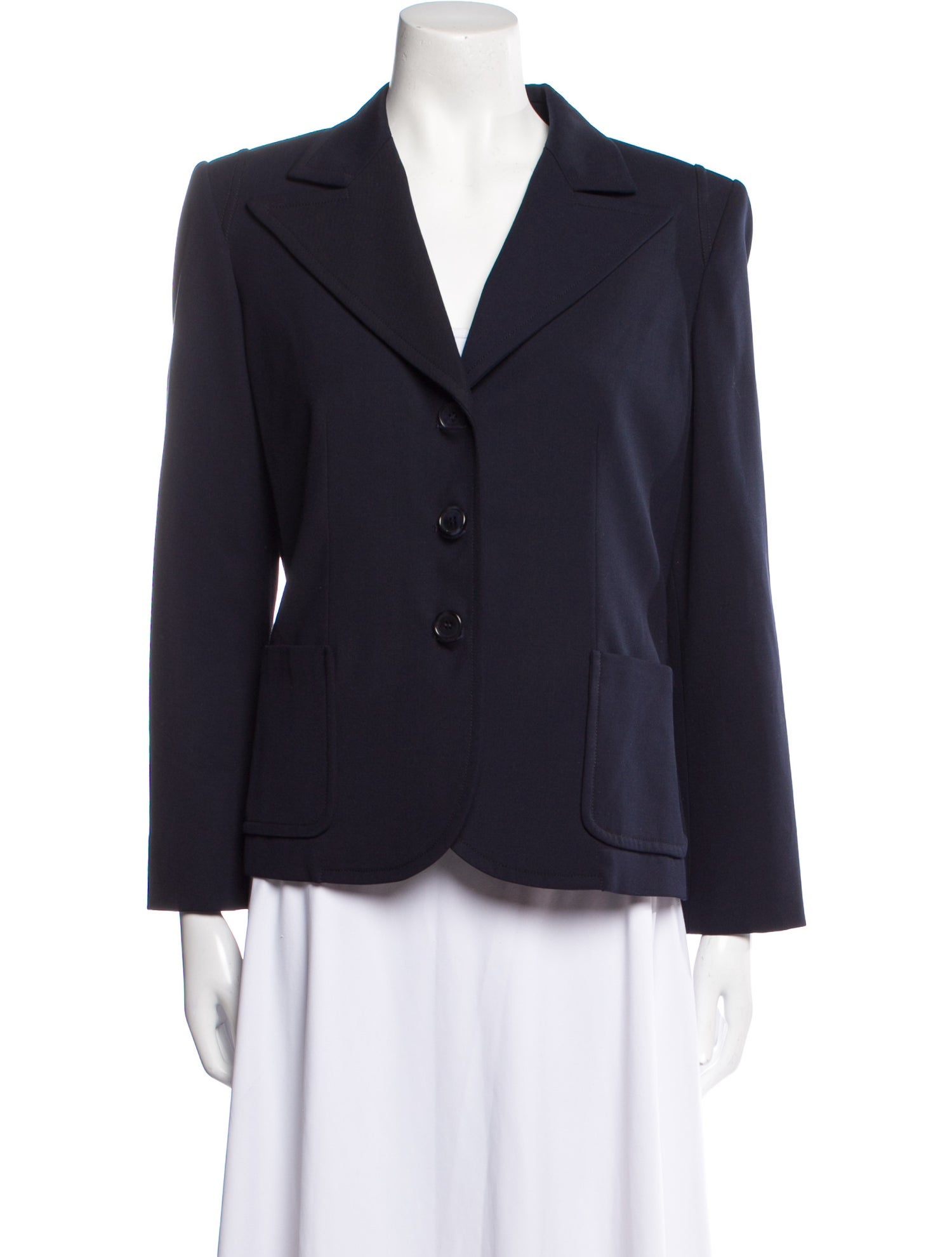 Chloé Blazer Blue Jackets, Clothing CHL287172 The RealReal