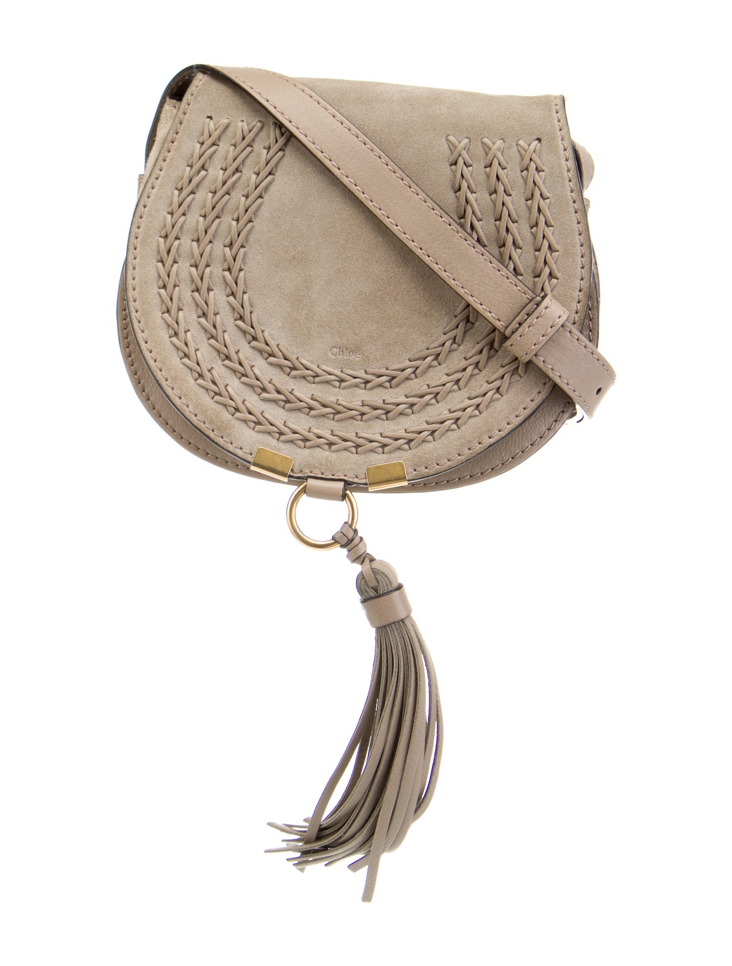 Chanel ParisNew York Coco Croc Round Crossbody Bag Gold Crossbody
