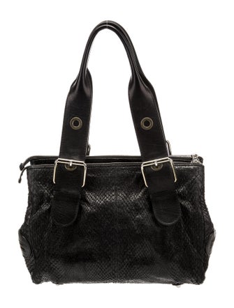 Chloé Python Handle Bag