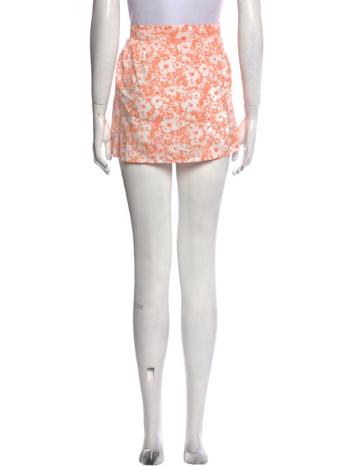 Chloé Floral Print Mini Skirt