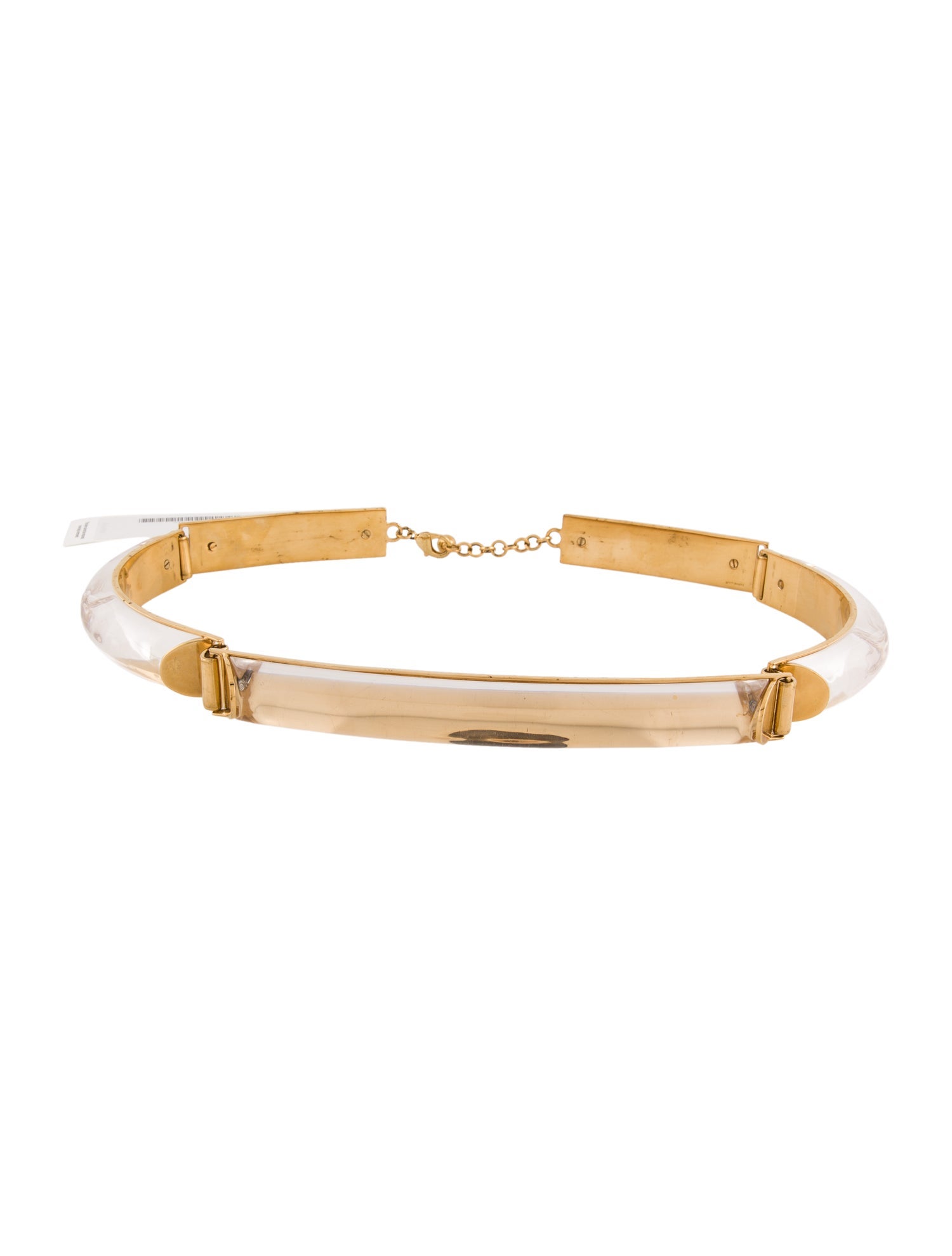 Chloé Skinny Metal Waist Belt Gold Belts, Accessories CHL295614