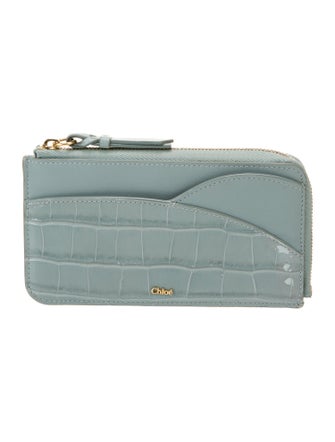 Chloé Leather Printed Pouch