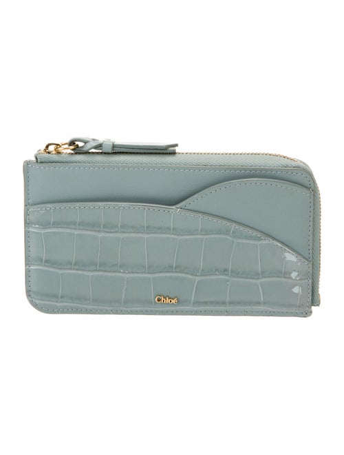 Chloé Leather Printed Pouch