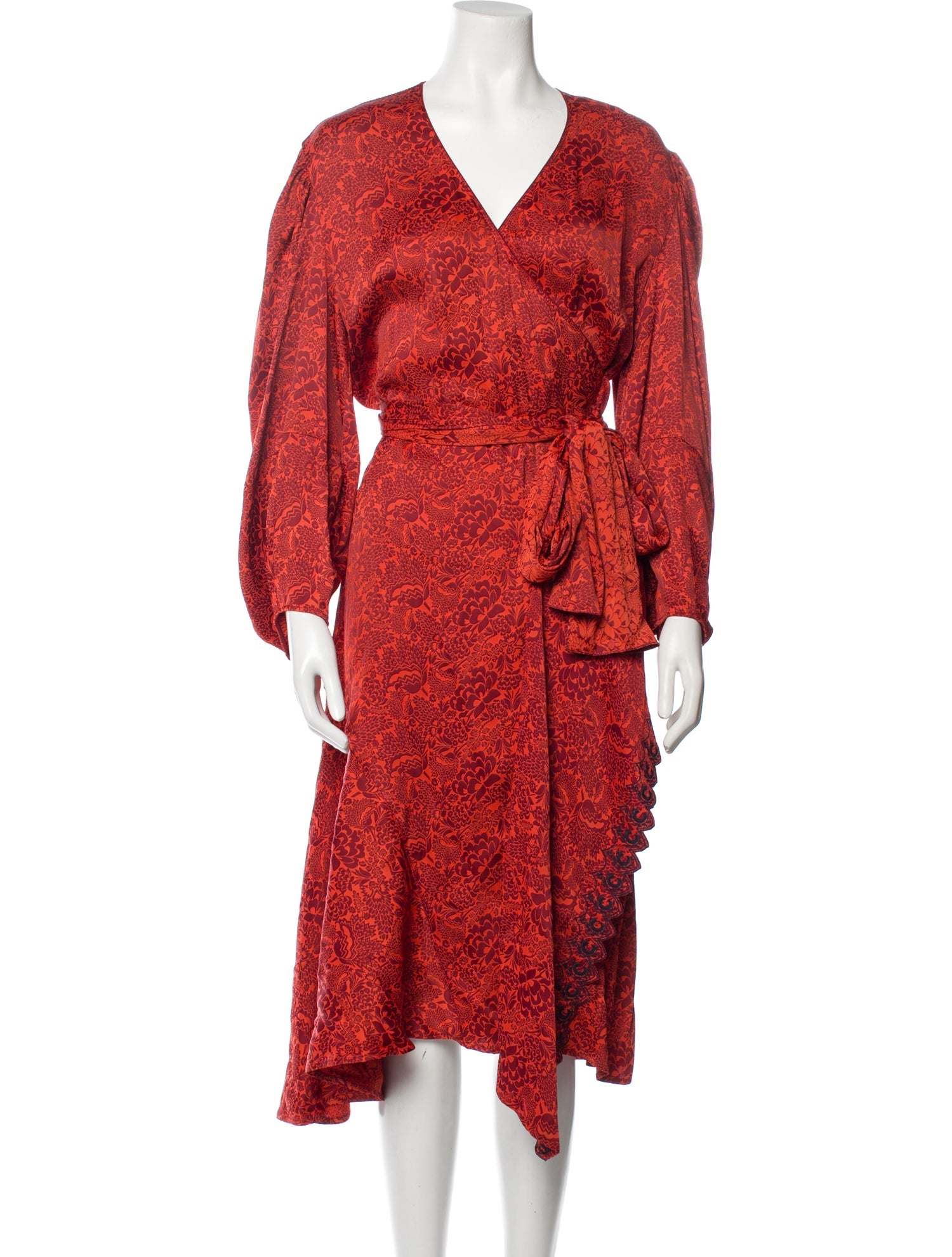 Chloé Floral Print Midi Length Dress w/ Tags