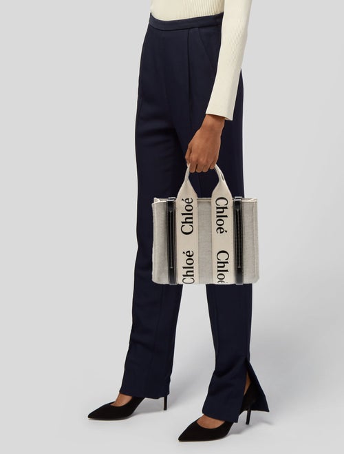 Chloé Canvas Top Handle Bag 2021