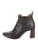 Chloé Leather Scalloped Accent Chelsea Boots
