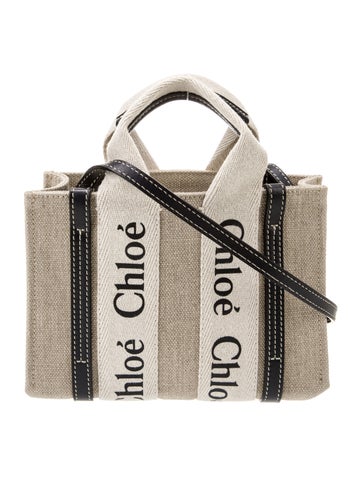 Chloé Crossbody Bags Canvas Bucket Bag