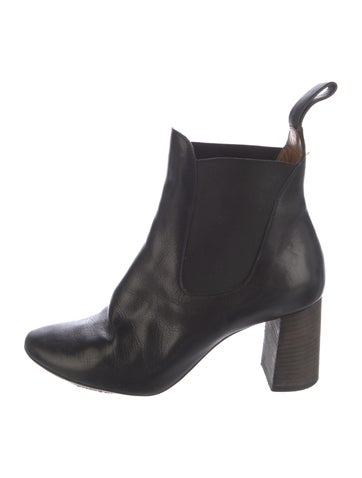 Chloé Boots Leather Chelsea Us7.5, It37.5 | 7.5