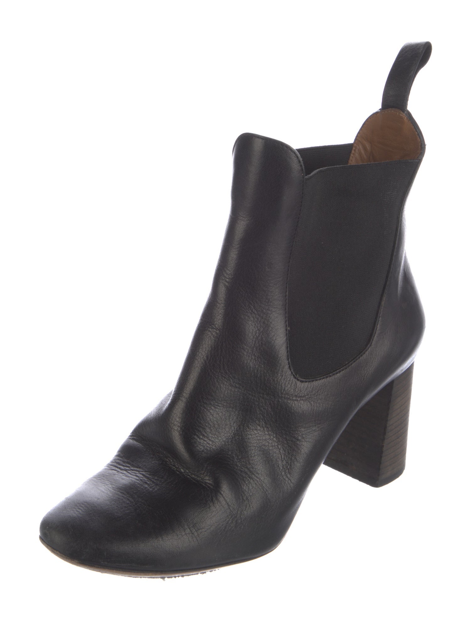Chloé Leather Chelsea Boots