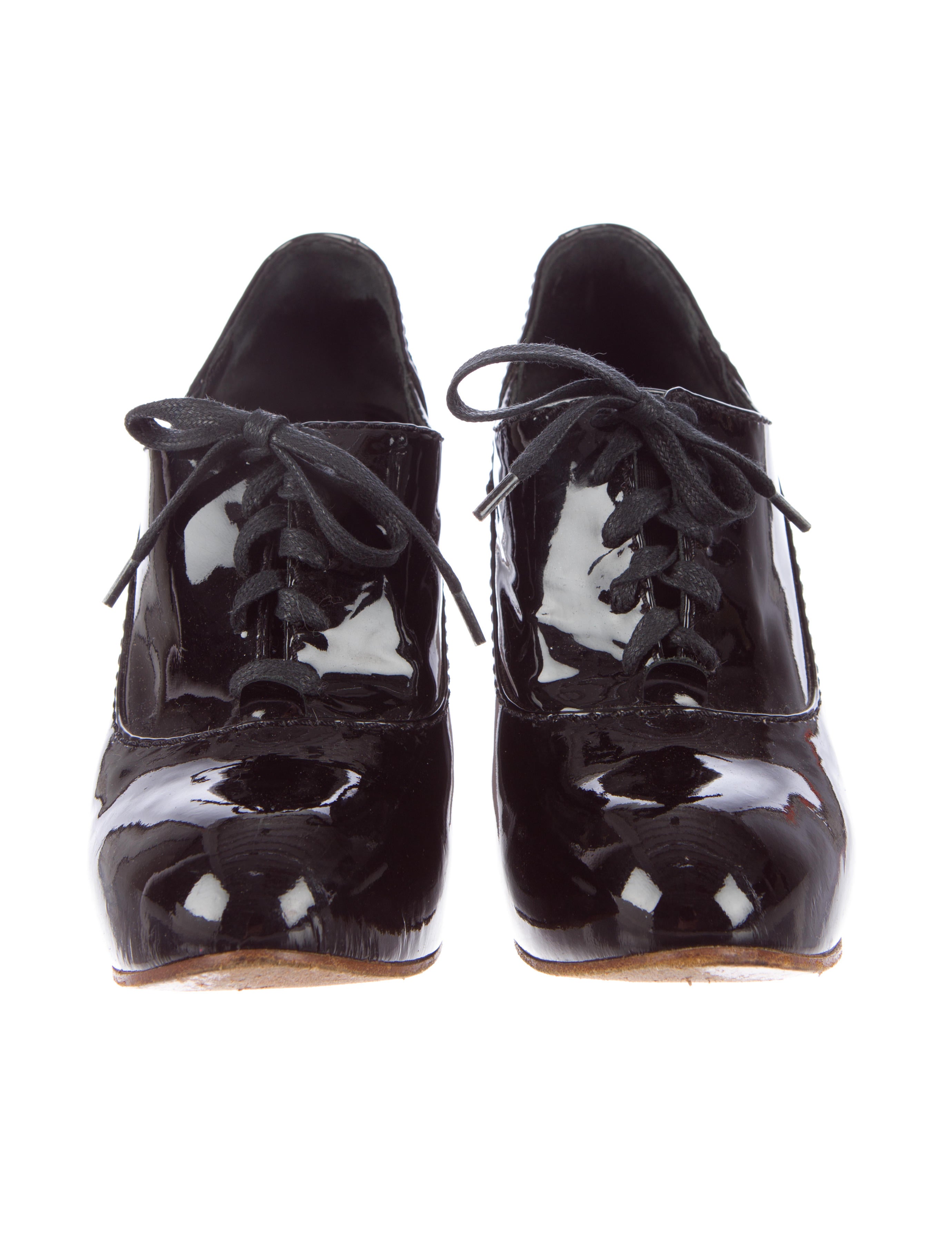 Chloé Oxford Wedges Shoes CHL31834 The RealReal