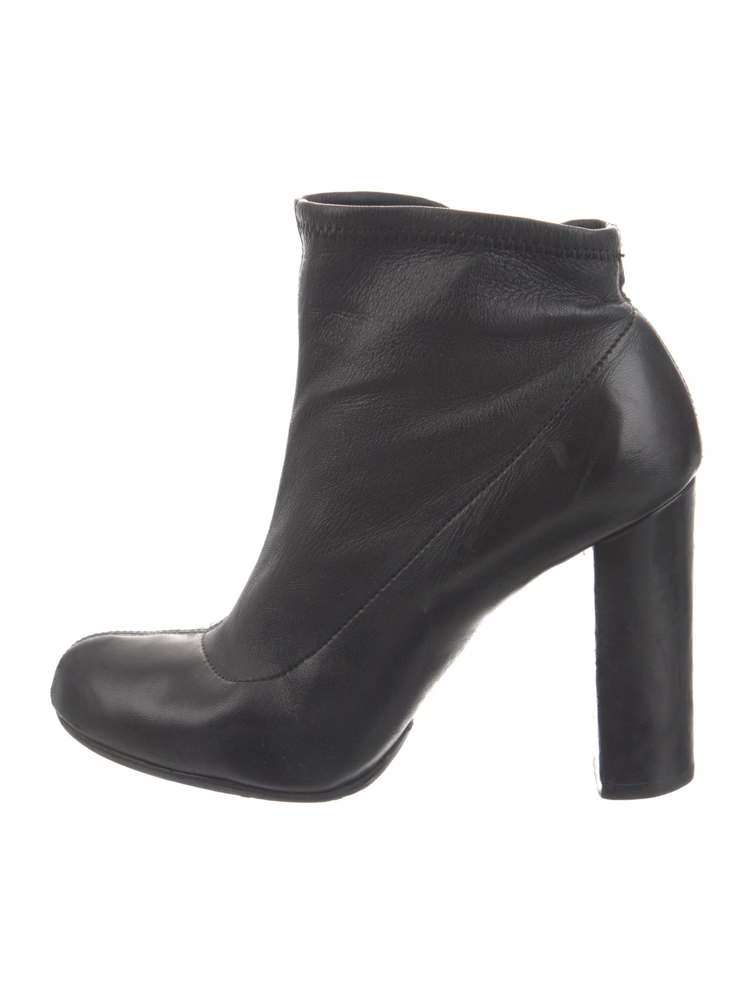 Chloé Leather Sock Boots