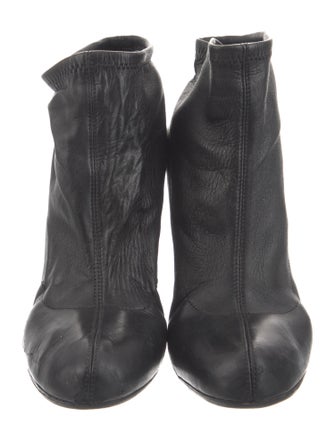 Chloé Leather Sock Boots