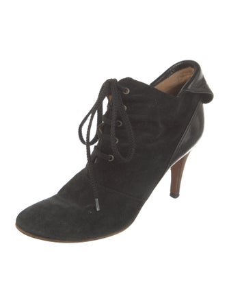 Chloé Suede Lace-Up Boots