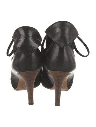 Chloé Suede Lace-Up Boots